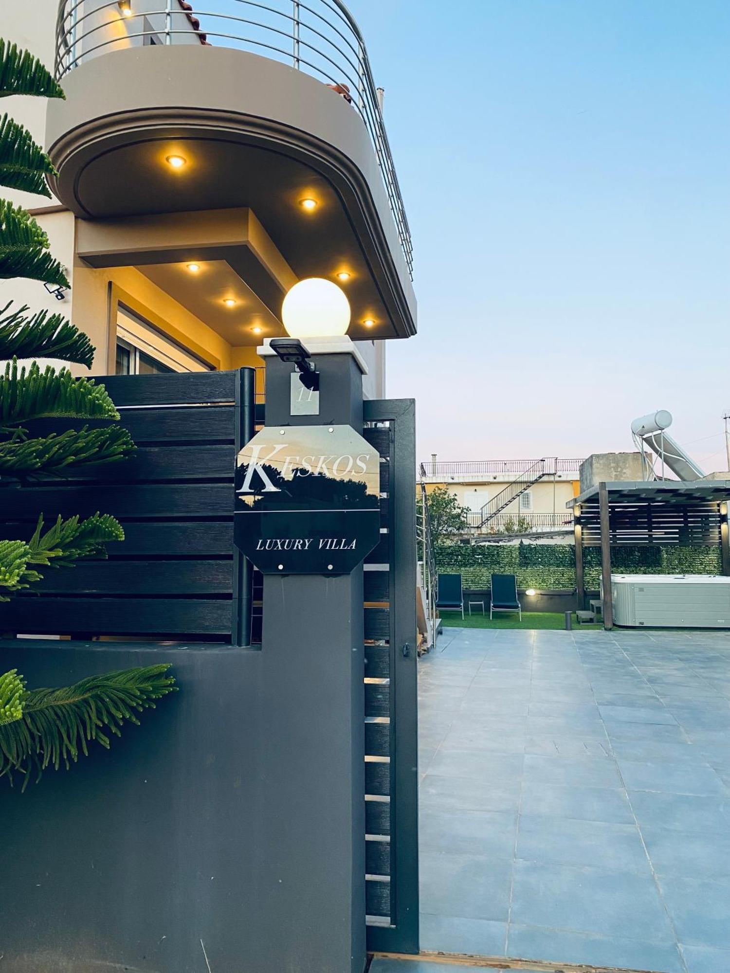 Keskos Luxury Villa 阿特米达 外观 照片